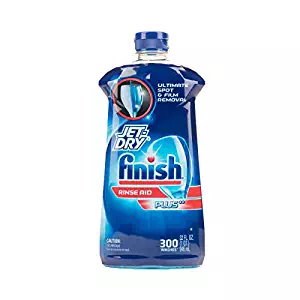 Finish Jet-Dry Rinse Aid, 32oz, Dishwasher Rinse Agent & Drying Agent