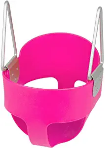 Swing Set Stuff Highback Full Bucket Seat Only with SSS Logo Sticker, Pink