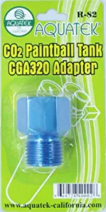 AQUATEK CO2 Paintball Tank CGA 320 Adapter