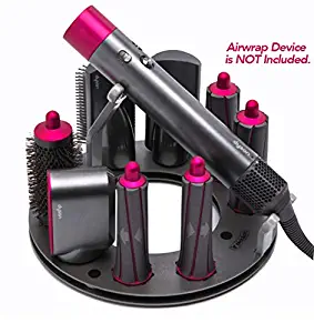 Holderdotcom Dyson Airwrap Styler Complete Accessories Holder, Premium FULLMOON Holder Stand Organizer for Home Bedroom & Bathroom