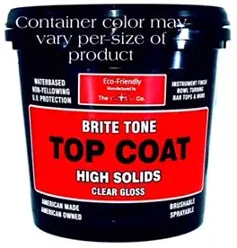 CrystaLac Brite Tone High Solids Polyurethane Instrument Finish 16 oz Pint (Clear Gloss)