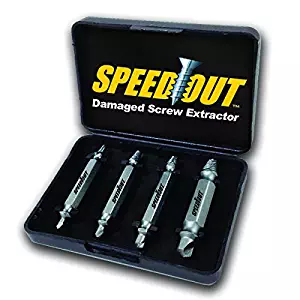 Ontel SpeedOut Damaged Screw Extractor & Bolt Extractor Set