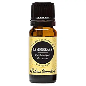 Edens Garden Lemongrass 10 ml 100% Pure Undiluted Therapeutic Grade Essential Oil GC/MS Tested