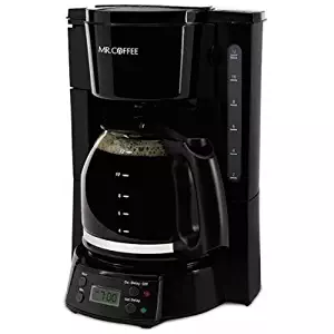 Mr. Coffee 12-Cup Programmable Coffee Maker, Black