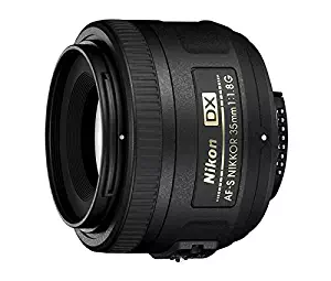 Nikon AF-S DX NIKKOR 35mm f/1.8G Lens with Auto Focus for Nikon DSLR Cameras