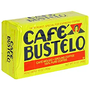 Café Bustelo Coffee Espresso, 10 Ounce Bricks (Pack of 4)