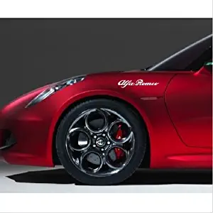 Alfa Romeo decal side decal 2pcs. set 30 cm (white)