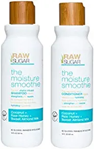 Raw Sugar Coconut + Raw Honey + Sweet Almond Milk Shampoo & Conditioner Set of 2 (Each 18 FL OZ)