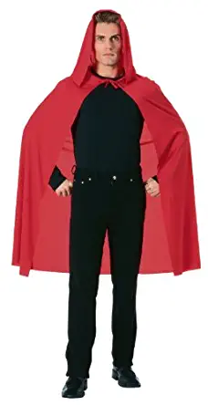 Rubie's Costume Hooded Cape 3/4 Length Role Play Costume