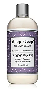 Deep Steep Body Wash, 17 Ounce (Lavender Chamomile)