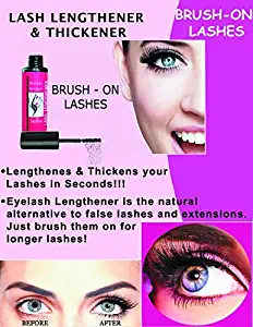 BRUSH ON EYELASH LENGHTENER & THICKENER (Black)