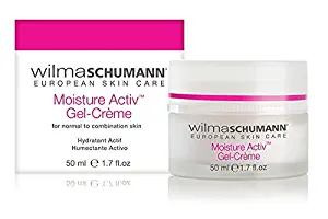 WILMA SCHUMANN Moisture Activ Gel Crème - Hydrating & Antioxidant Moisturizer formulated to Protect your skin from Environmental Damage (1.7 oz / 50 ml)
