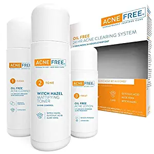 Acnefree 24 Hour Acne Clearing System Kit