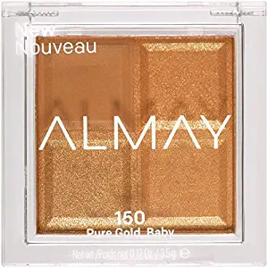 Almay Shadow Squad, Pure Gold, 1 count, eyeshadow palette