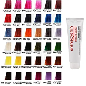 Anthocyanin Hair Manicure Color Second Edition 230g/ 8.1 OZ (P03 SHINING PINK) - Semi Permanent Hair Dye Green - Tempting Hair Color - UV Protection - Plant Protein