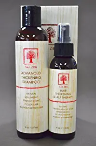 Works, Sai Zen Advance Hair Thickening Shampoo & Scalp Therapy Set