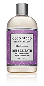 Deep Steep Classic Bubble Bath, Lilac Blossom, 17 Fluid Ounce