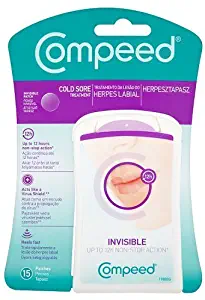 Compeed Cold Sore Patch 30 Patches ( Of 15 Patches) 2 Packs
