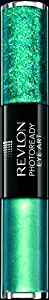 Revlon PhotoReady Eye Art Lid+Line+Lash,010 Green Glimmer, (Pack of 2