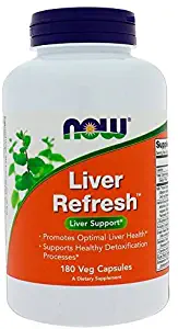 NOW Liver Refresh (Liver Support) - 180 VCaps x 2