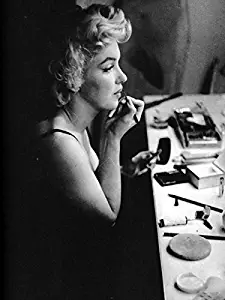 PhotoSight Marilyn Monroe Makeup Retro Classic Actress BW 24x18 Print Poster