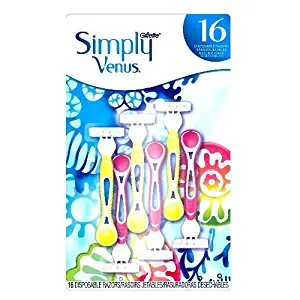 Gillette Simply Venus Disposable Razors, 16 Count