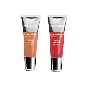 Neutrogena Moisture Shine Lip Soother with SPF 20 Gleam (2-Pack)