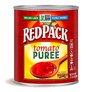 Redpack Tomato Puree, 29oz Can (Pack of 12)