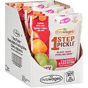 Mrs. Wages 1 Step Pickle Cherry Habanero Ready-Made Pickling Mix (VALUE PACK of 6)