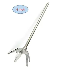 Outspark 4 Inch Stainless Steel Pork Puller Used with Standard Hand Drill