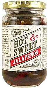 Trader Joe's Hot & Sweet Jalapenos 12 oz (Pack of 3)