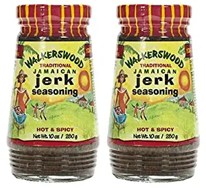 Walkerswood Traditional Jamaican Jerk Seasoning, 10 oz (Pack of 2)
