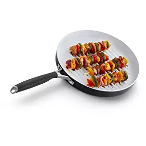 Calphalon Select 12 in. Ceramic Nonstick Round Grill Pan