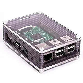 PIMORONI - PIM148 - Pibow 3 Ninja for Raspberry Pi 3, 2, B+