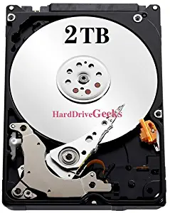 2TB 2.5" Laptop Hard Drive for Dell Inspiron M501R, M731R (5735),17 (1764), 17 (3721),1501, 1520, 1521, 1525, 1526, 1545, 1546, 1564, 1570