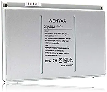 WENYAA 9-Cell Replacement Laptop Battery for MacBook Pro 17-inch Series A1189 A1151 A1212 A1261 A1229 MA458 MA458/A MA458G/A MA458J/A MA092 MA611 MB166B/A