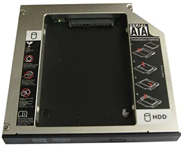 Generic 2nd Hard Drive HDD Ssd Caddy for Dell Inspiron 15r N5010 N5110 M5010 7520 1750