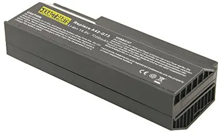 Exxact Parts SolutionsNew Laptop Battery for Asus G53 G53 Series G53J G53JW G53S G53SW G53SX 3D G53SXG73 G73G G73GW G73J G73JH G73JW G73S G73SW 14.8V 5200mAh